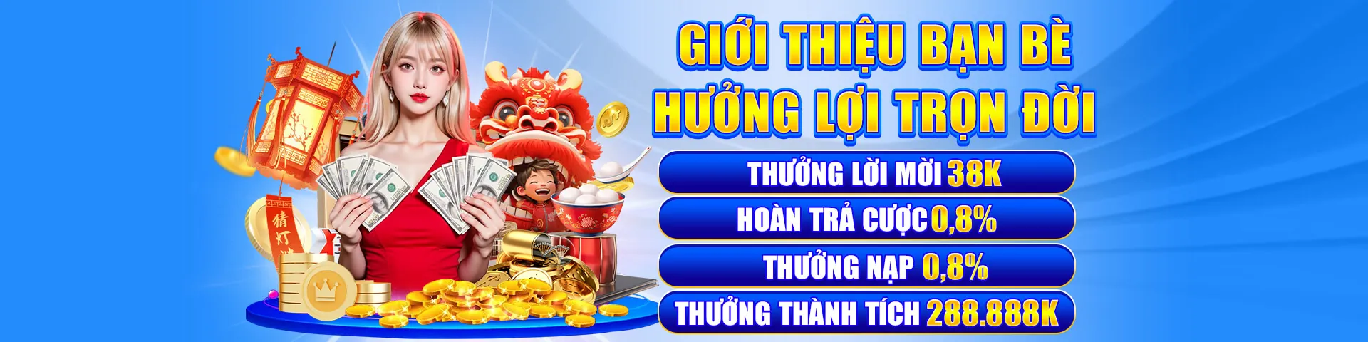 Khuyến mãi 18luck Casino với tiền thưởng và người chơi vui vẻ